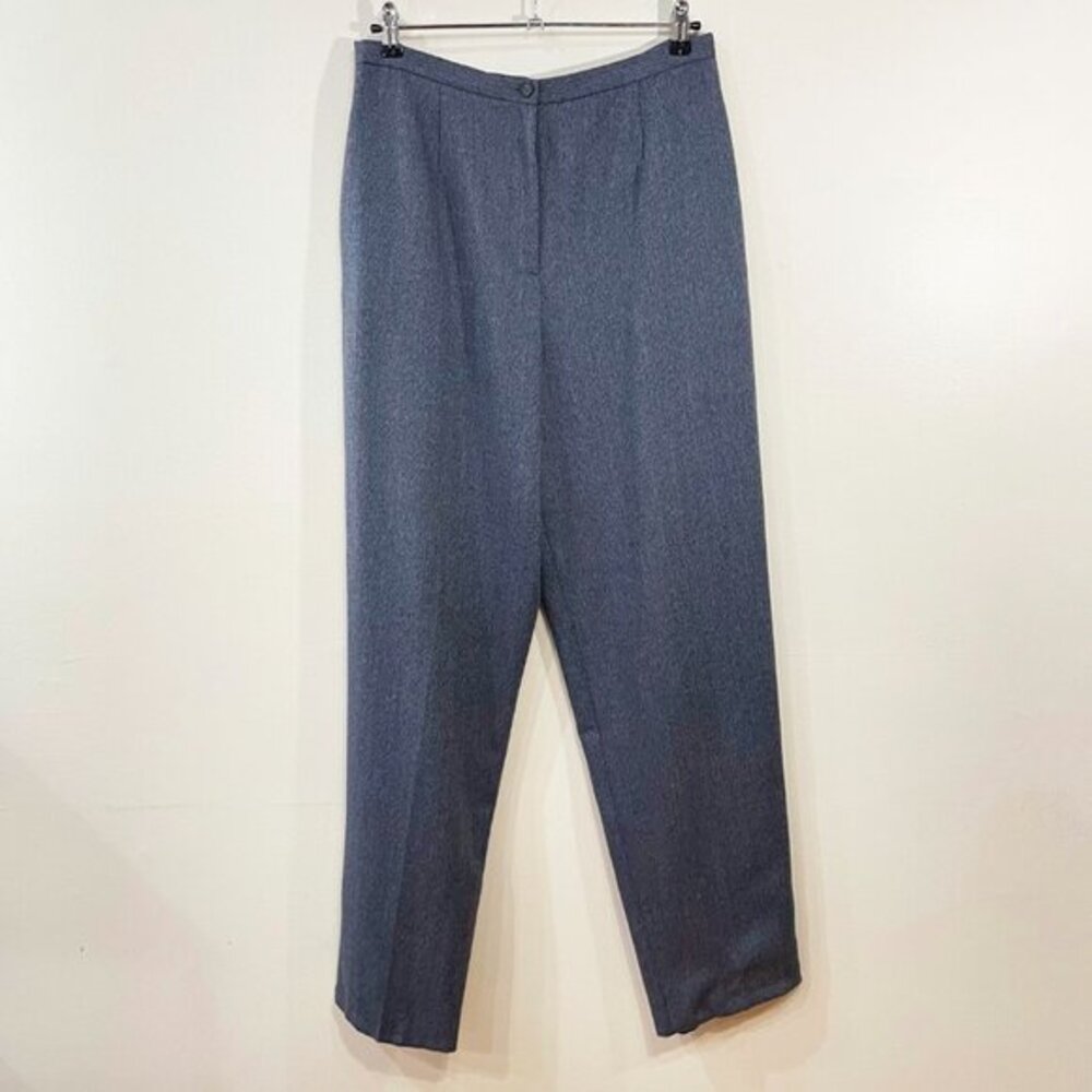 2/$30 EUC Vintage 100% Wool Tweed Trouser Talbots tag 14, Large